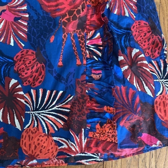 Farm Rio Animals Tapestry Midi  Dress - Picture 6 of 11